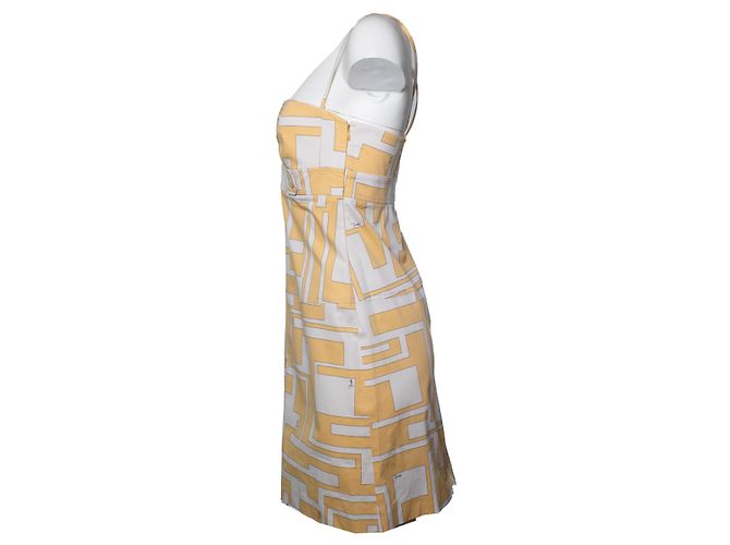 Emilio Pucci, Conjunto gemelo en durazno y blanco Naranja - vista 3