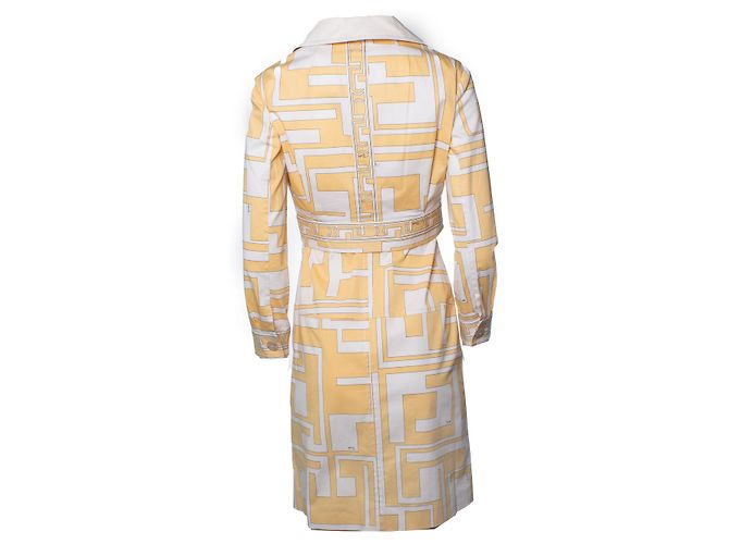 Emilio Pucci, Conjunto gemelo en durazno y blanco Naranja - vista 6
