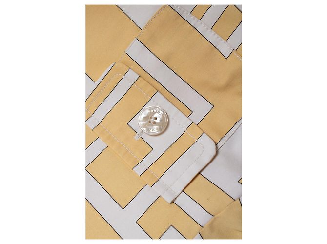 Emilio Pucci, Conjunto gemelo en durazno y blanco Naranja - vista 8