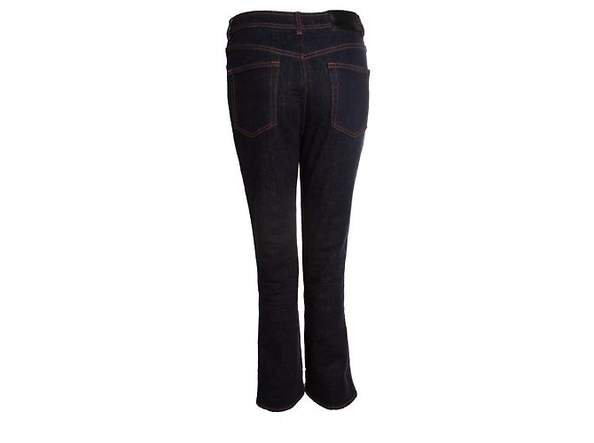Erdem, jeans vina azul oscuro con cinturón - vista 3