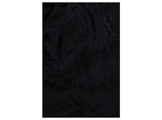 Camisa de jacquard negro estampada Saint Laurent - vista 8