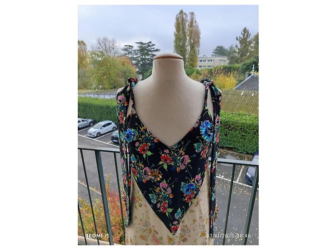 Vestido Christopher Kane de viscosa con cristales Swarovski Multicolor - vista 2