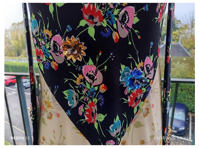 Vestido Christopher Kane de viscosa con cristales Swarovski Multicolor - vista 3