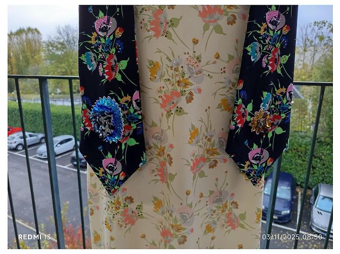 Vestido Christopher Kane de viscosa con cristales Swarovski Multicolor - vista 5