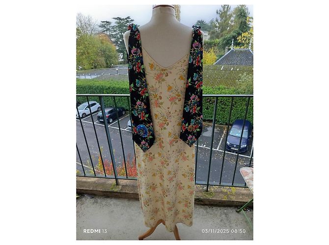 Vestido Christopher Kane de viscosa con cristales Swarovski Multicolor - vista 8