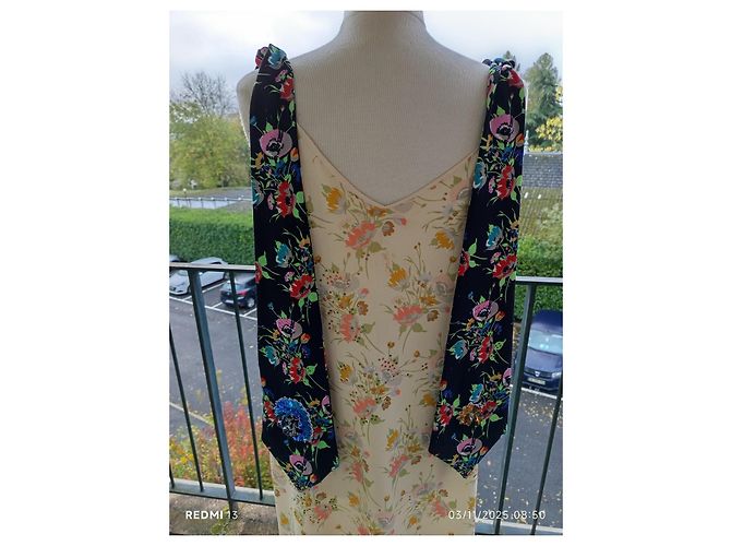 Vestido Christopher Kane de viscosa con cristales Swarovski Multicolor - vista 9