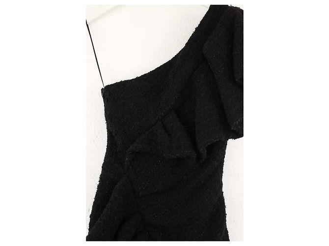 Alexandre Vauthier Schwarzes Wollkleid - Ansicht 2