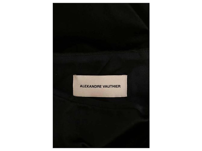 Alexandre Vauthier Schwarzes Kleid - Ansicht 5