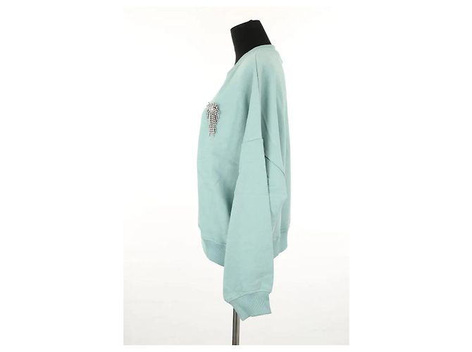 Alexandre Vauthier Grüne Baumwoll-Sweatshirt - Ansicht 4