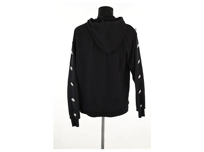 Alexandre Vauthier Schwarzer Baumwollpullover - Ansicht 4