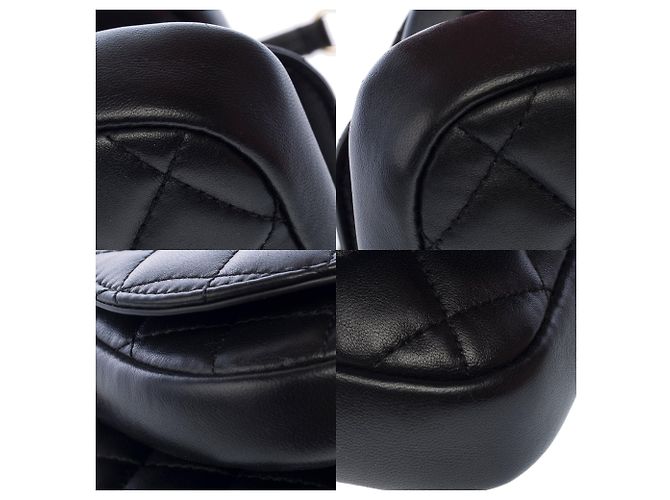 Borsa CHANEL Side Pack in Pelle Nera - 103216 Nero - vista 16