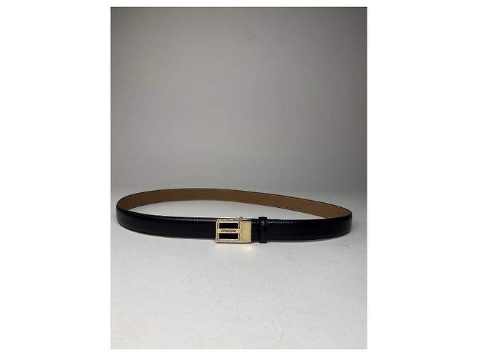 Cintura in pelle vintage Givenchy nera Nero - vista 11