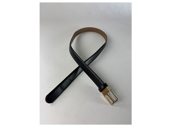 Cintura in pelle vintage Givenchy nera Nero - vista 8