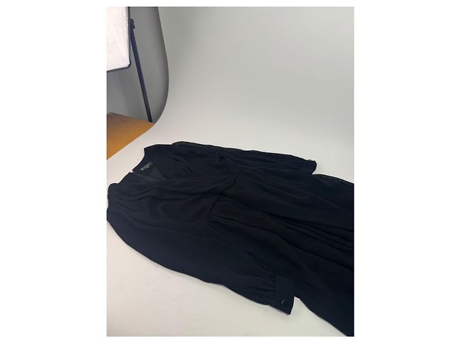 Vintage Givenchy Wollkleid Schwarz - Ansicht 4
