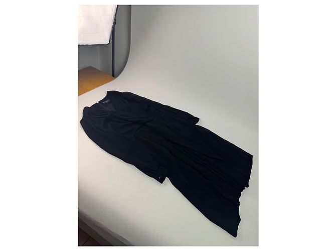 Vintage Givenchy Wollkleid Schwarz - Ansicht 5