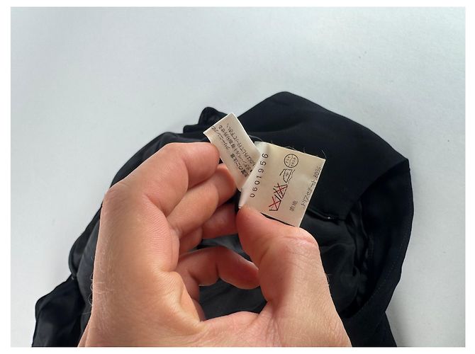 Vintage Givenchy Wollkleid Schwarz - Ansicht 9