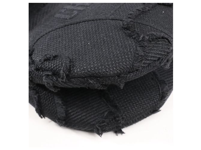 Borsa Classica Saddle Dior in Tela Nera - vista 14