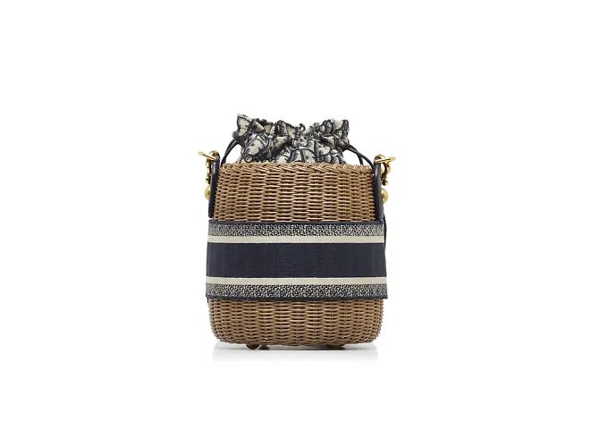 Christian Dior Bucket Rotin - vista 2