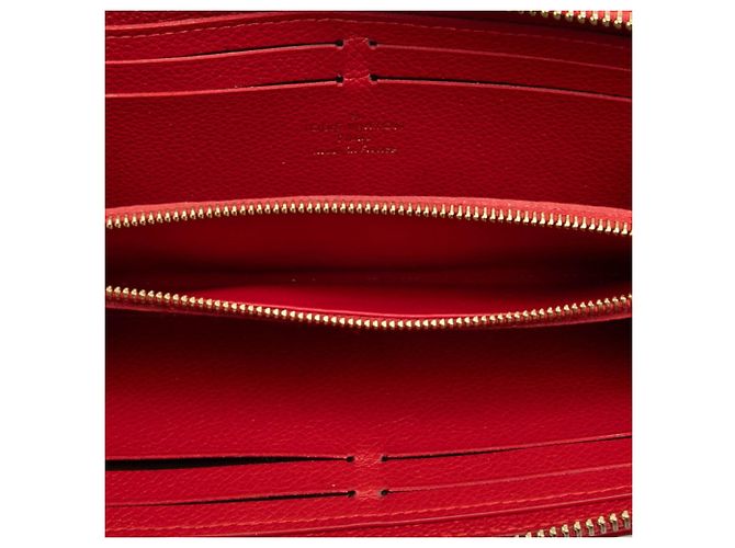 Louis Vuitton Monogram Empreinte Langbörse Rot Marineblau - Ansicht 4