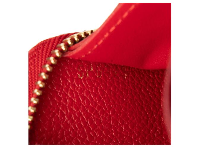 Louis Vuitton Monogram Empreinte Langbörse Rot Marineblau - Ansicht 6