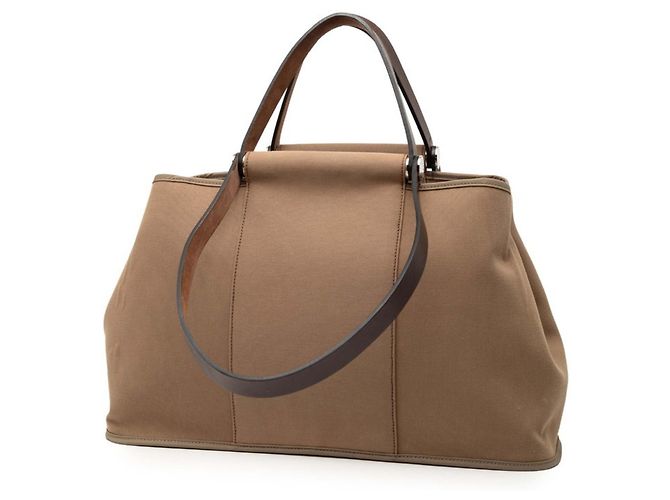 Borsa a mano/spalla Hermès Cabag Elan PM Beige - vista 2