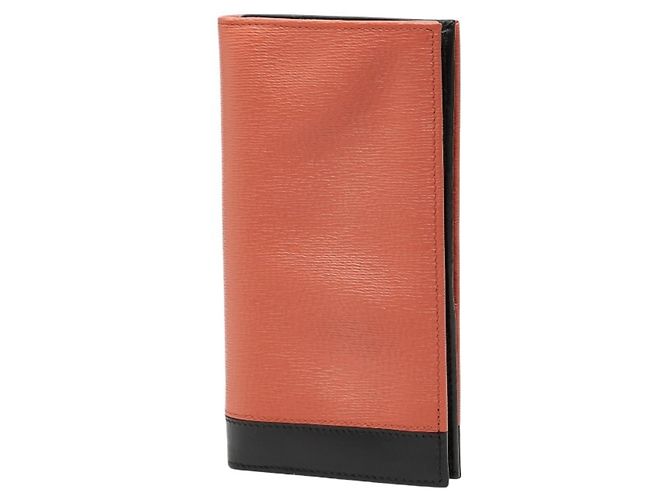 Bulgari Bvlgari Octo Long Wallet Black Orange - view 2