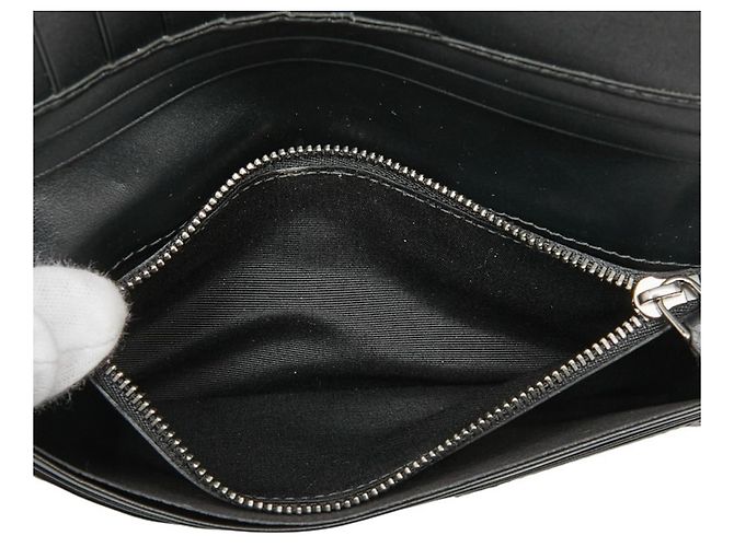 Bulgari Bvlgari Octo Long Wallet Black Orange - view 7