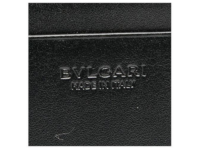 Bulgari Bvlgari Octo Long Wallet Black Orange - view 8