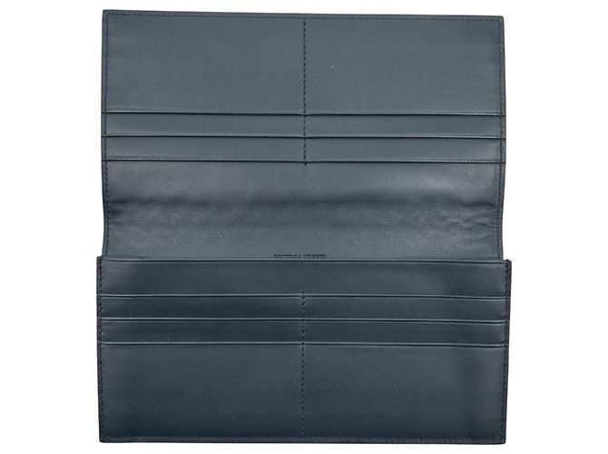 Billetera Bifold Intrecciato Bottega Veneta Azul marino - vista 6
