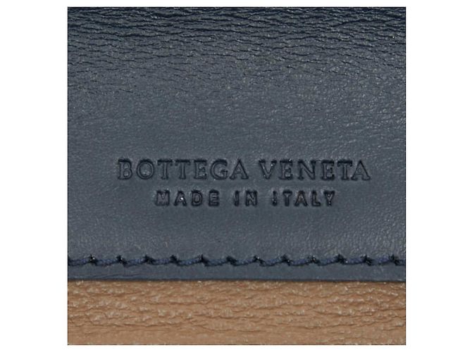 Billetera Bifold Intrecciato Bottega Veneta Azul marino - vista 8