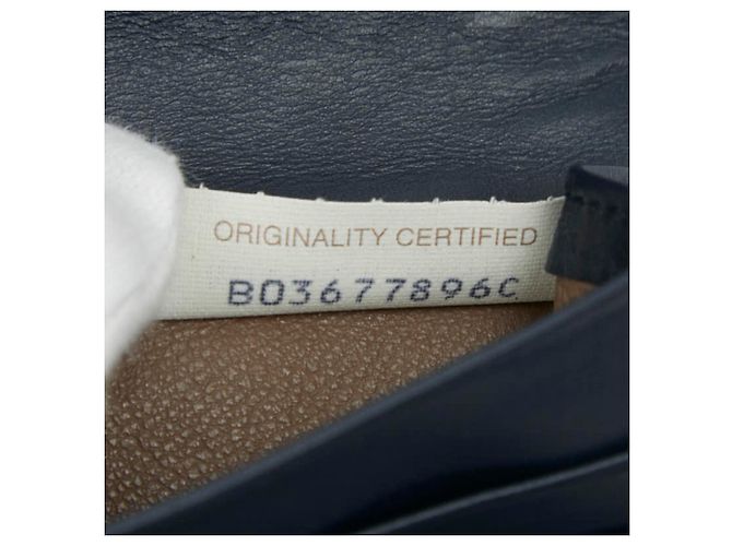 Billetera Bifold Intrecciato Bottega Veneta Azul marino - vista 9