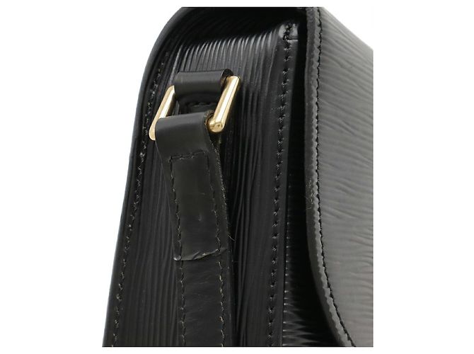 Borsa a spalla mini Saint Cloud Epi di Louis Vuitton Nero - vista 5