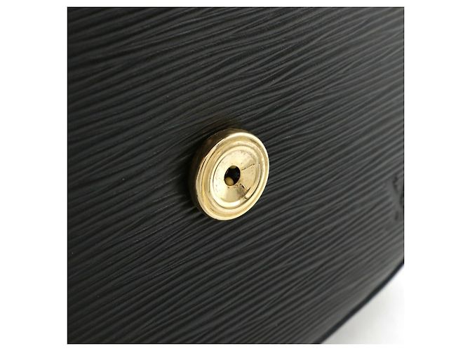 Borsa a spalla mini Saint Cloud Epi di Louis Vuitton Nero - vista 8