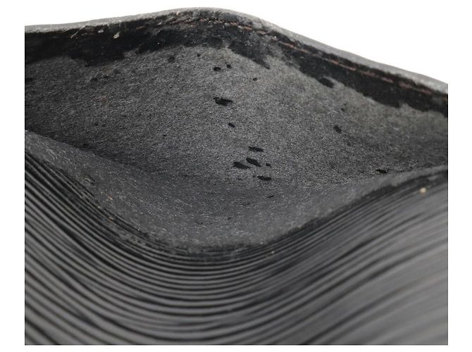 Borsa a spalla mini Saint Cloud Epi di Louis Vuitton Nero - vista 9