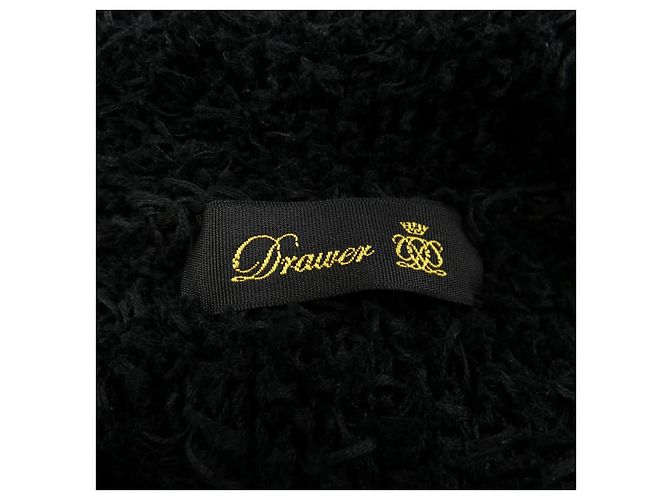 Autre Marque Cárdigan Largo Drawer Negro - vista 4