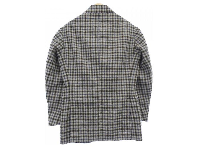 Autre Marque Chaqueta Stile Latino Napoli Castaño Blanco Azul - vista 2