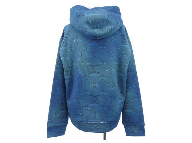 Sudadera con estampado completo de Louis Vuitton Azul - vista 2