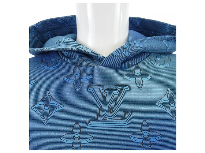 Sudadera con estampado completo de Louis Vuitton Azul - vista 5