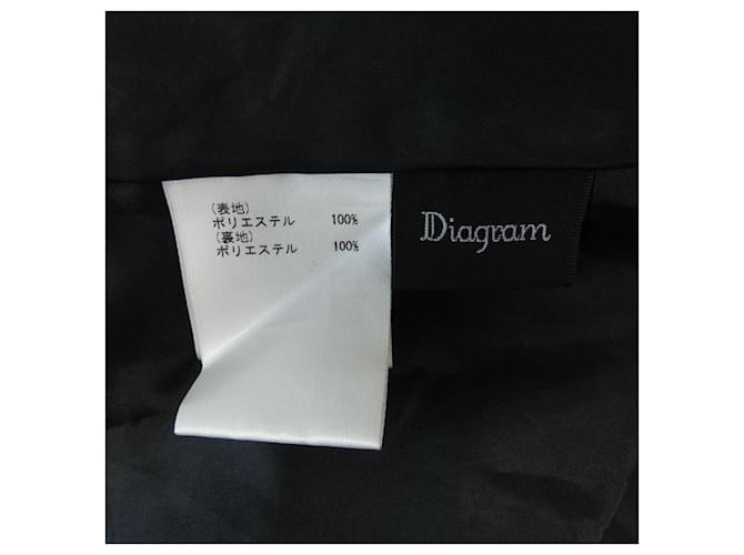 Autre Marque Falda Diagram Negro - vista 3