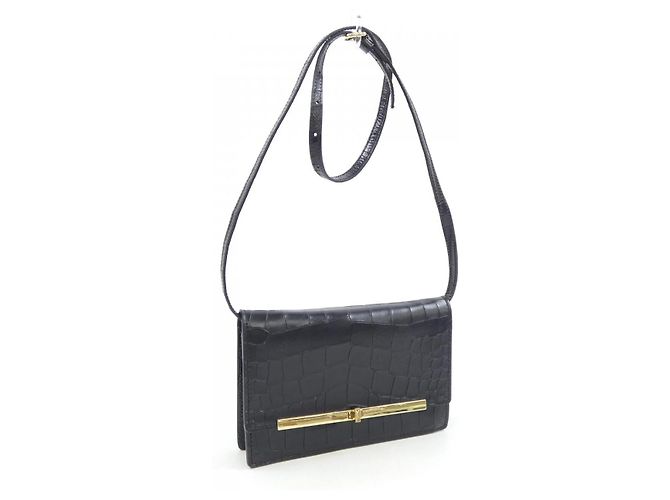 Autre Marque Borsa a spalla in pelle GIANNI CHIARINI Nero - vista 2