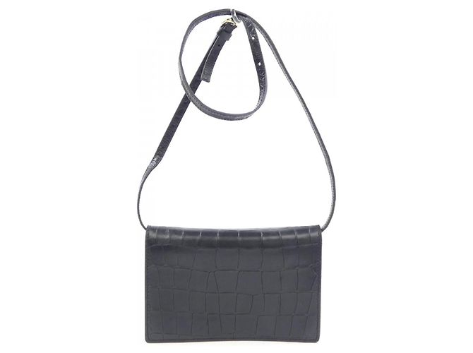 Autre Marque Borsa a spalla in pelle GIANNI CHIARINI Nero - vista 3
