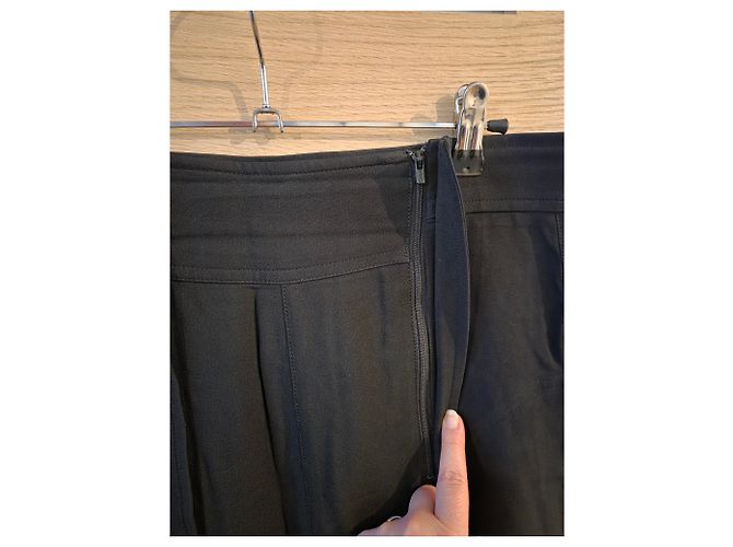 Chloé Weite Hose - Größe 40 Damen - Guter Zustand - Schwarz - Ansicht 2