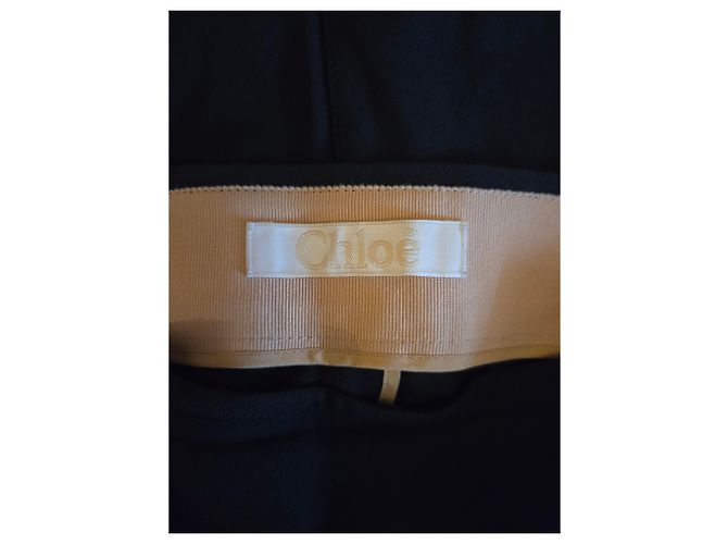 Chloé Weite Hose - Größe 40 Damen - Guter Zustand - Schwarz - Ansicht 3
