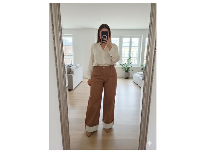 Chloé Hochtaillierte Hose - Größe 42 Damen - Ansicht 2