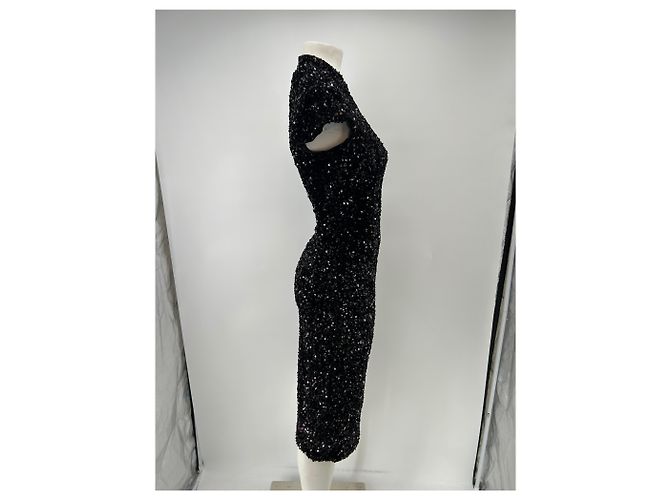 Autre Marque PARFOIS Schwarzes Paillettenkleid - Ansicht 3