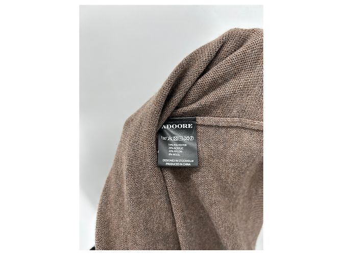 Autre Marque Pull en maille marron ADOORE Taille 34 - vue 5