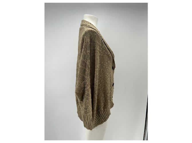 Camila S Millau Strickjacke Beige Baumwolle - Ansicht 3
