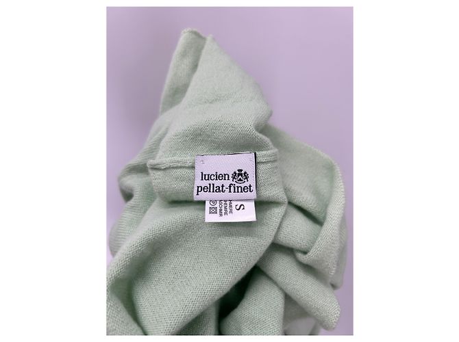 Autre Marque Grüner Cashmere-Cardigan - Ansicht 6