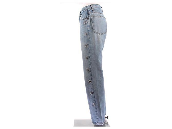 Jean Re/Done en coton bleu taille 27 - vue 4