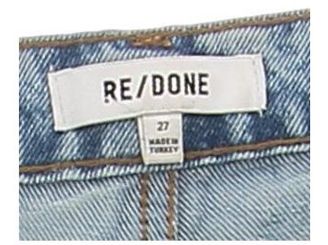 Jean Re/Done en coton bleu taille 27 - vue 6